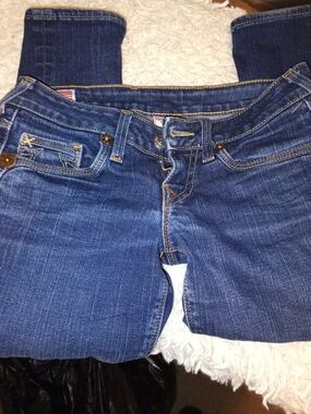 True Religion Dark Wash Stella Jean